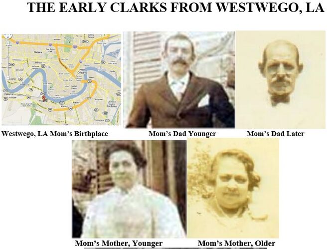 Early Clarks of Mom from Westwego, LA